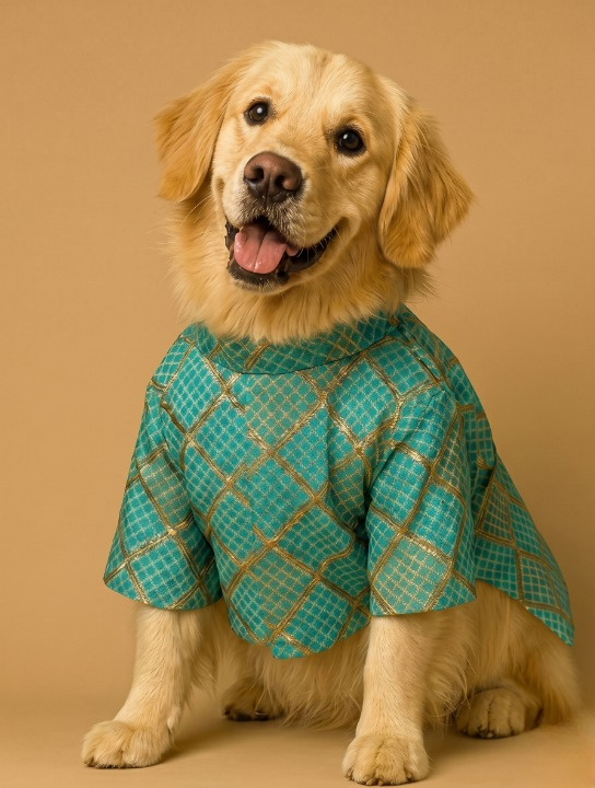 Dog in sweater